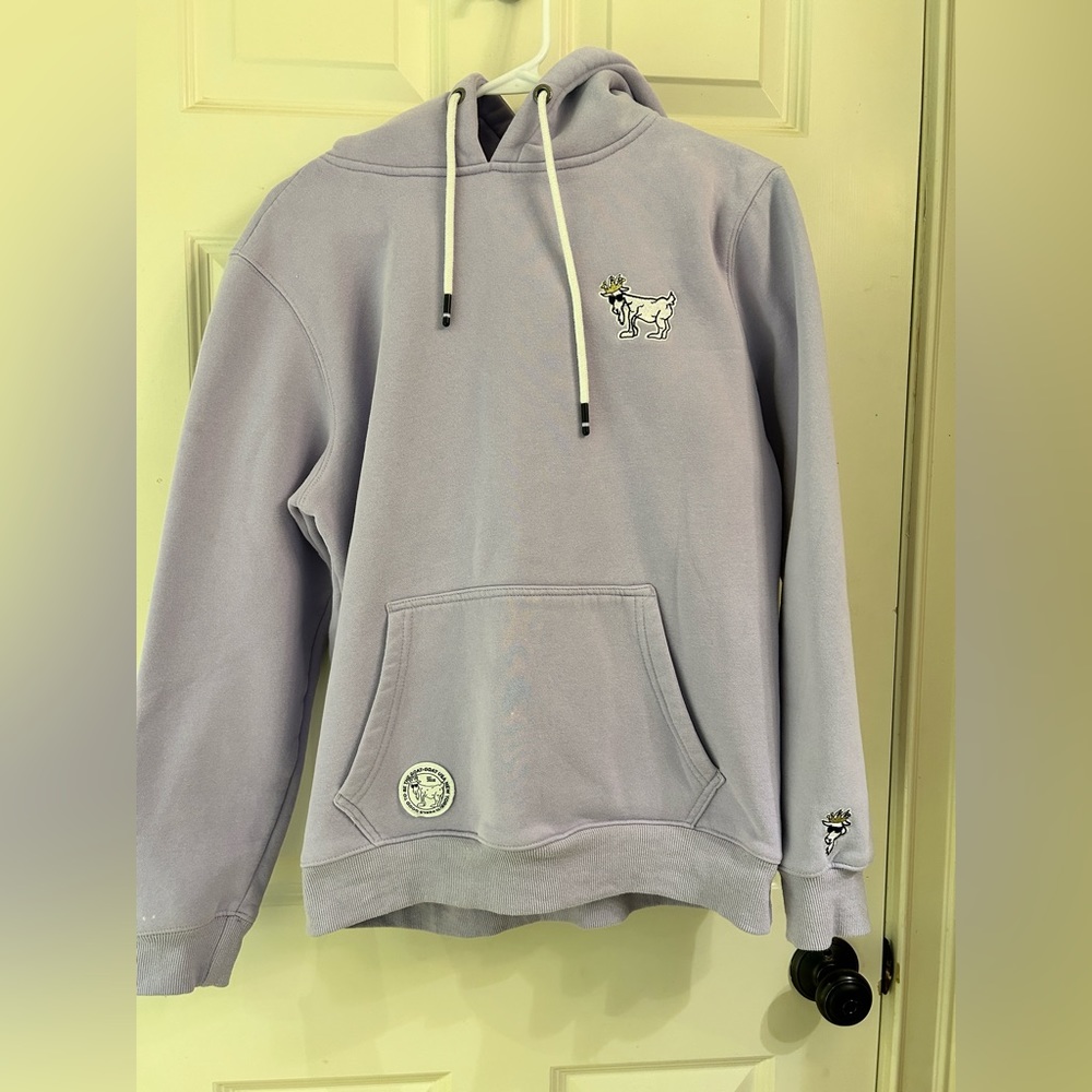 Goat lacrosse men’s small hoodie
